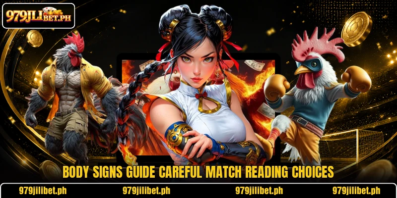 Body signs guide careful match reading choices