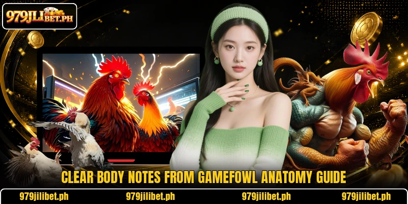 Clear body notes from gamefowl anatomy guide Clear body notes from gamefowl anatomy guide