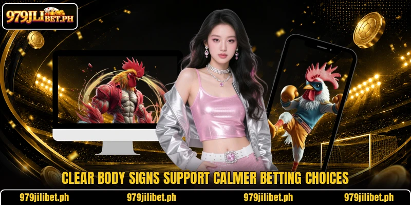Clear body signs support calmer betting choices