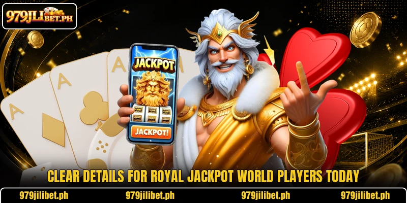 Clear details for Royal Jackpot World players today