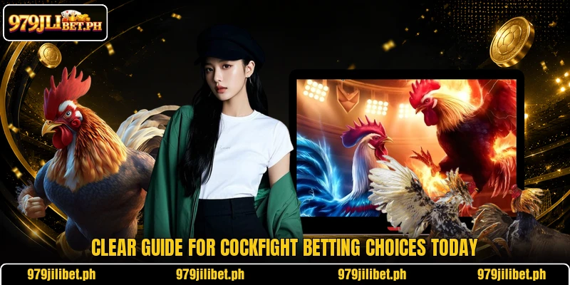 Clear guide for cockfight betting choices today