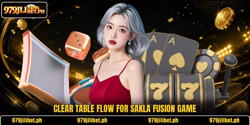 Clear table flow for Sakla Fusion Game Clear table flow for Sakla Fusion Game