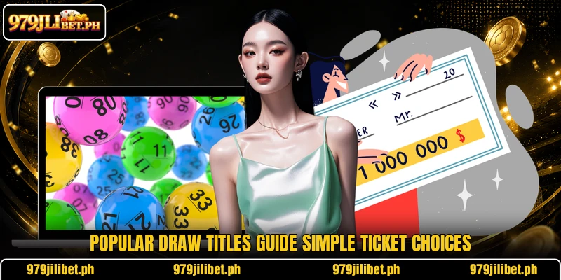 Popular draw titles guide simple ticket choices
