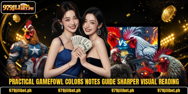Practical gamefowl colors notes guide sharper visual reading