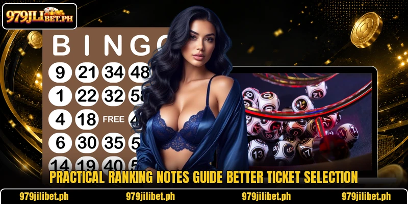 Practical ranking notes guide better ticket selection