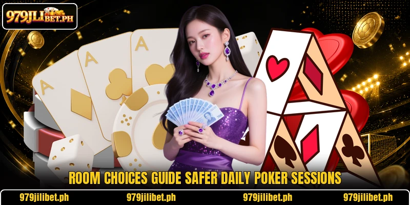 Room choices guide safer daily poker sessions