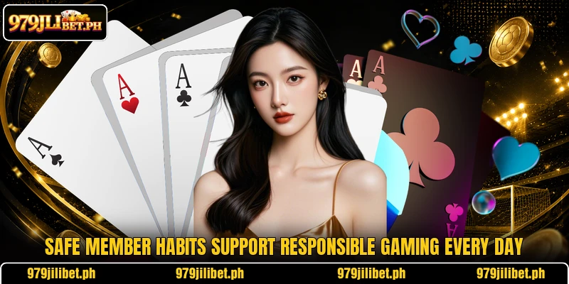 Safe member habits support responsible gaming every day