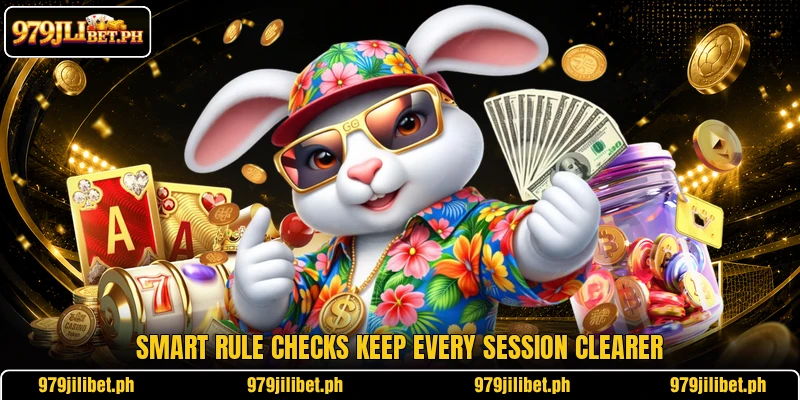 Smart rule checks keep every session clearer