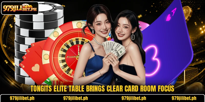 Tongits Elite Table brings clear card room focus